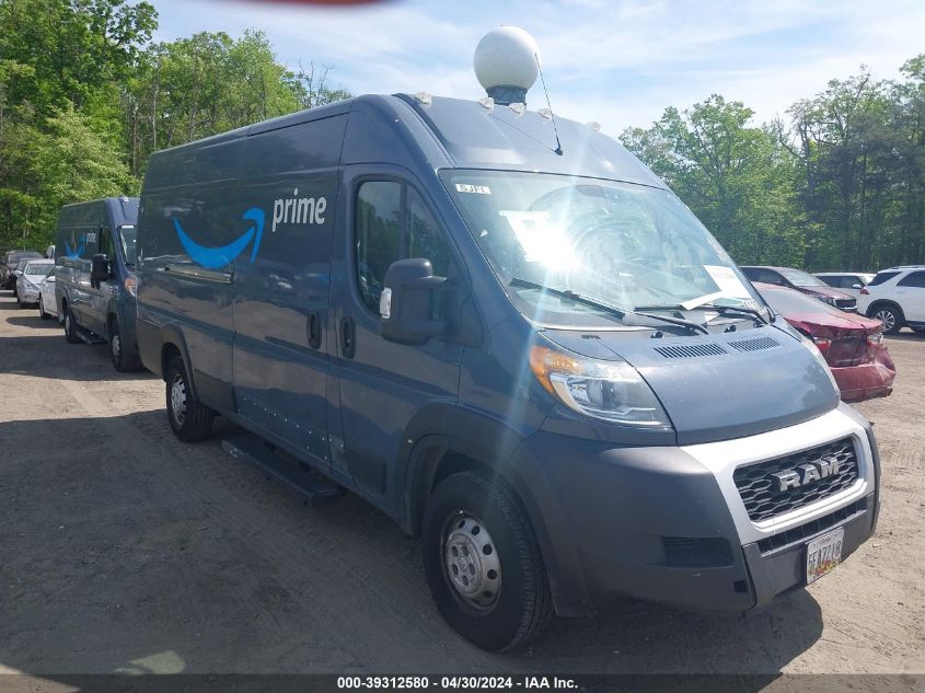 2019 RAM PROMASTER 3500 CARGO VAN HIGH ROOF 159 WB EXT