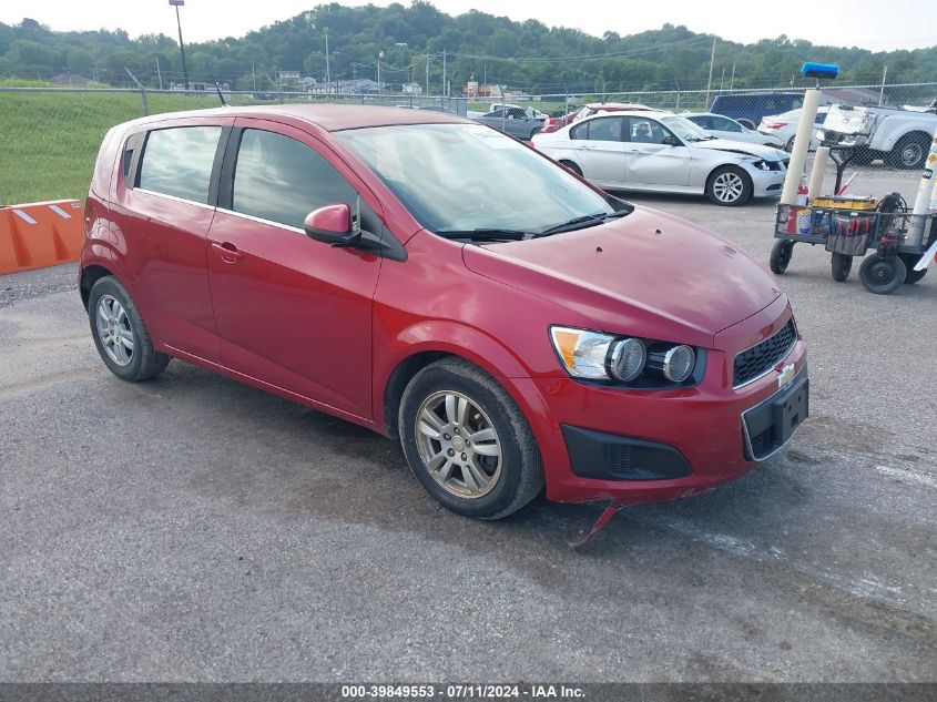 2012 CHEVROLET SONIC 2LT