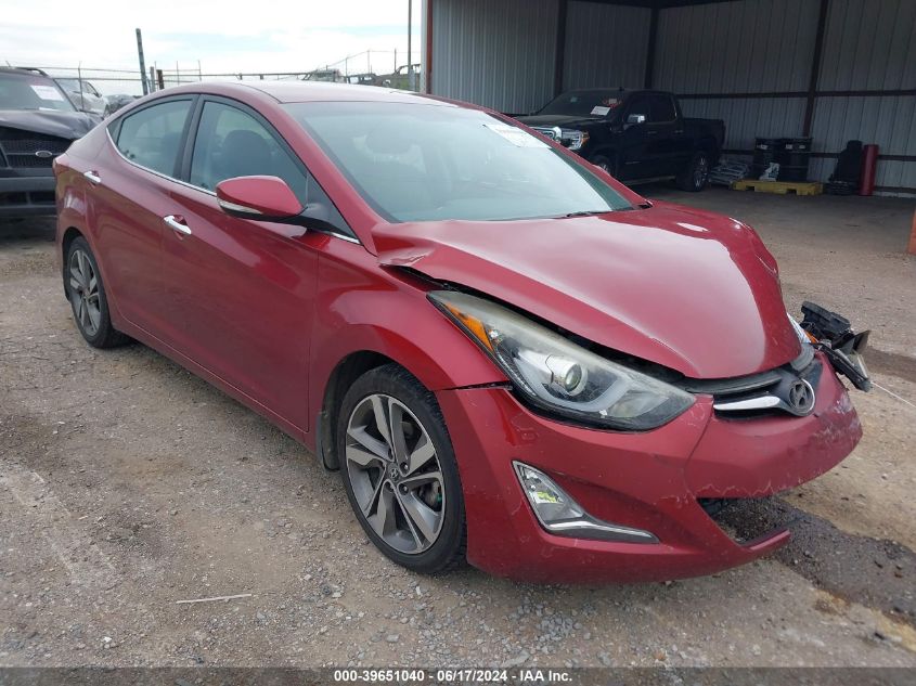 2016 HYUNDAI ELANTRA LIMITED