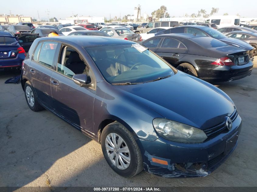 2012 VOLKSWAGEN GOLF