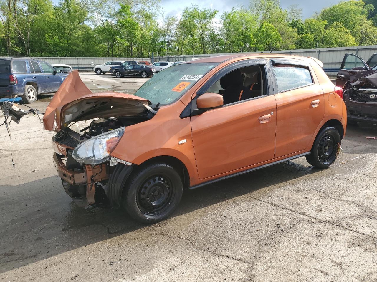 2018 MITSUBISHI MIRAGE ES