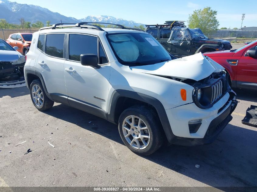 2022 JEEP RENEGADE LATITUDE 4X4