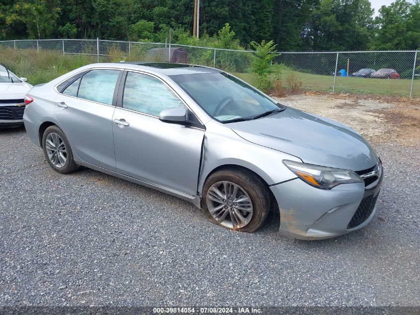 2017 TOYOTA CAMRY LE/XLE/SE/XSE