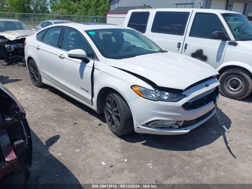 2018 FORD FUSION HYBRID SE