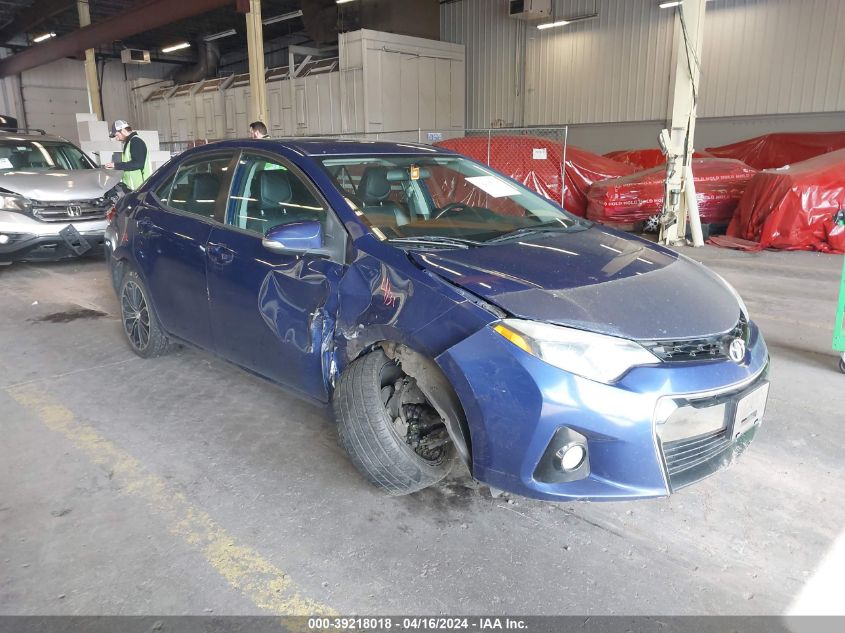 2015 TOYOTA COROLLA S PLUS