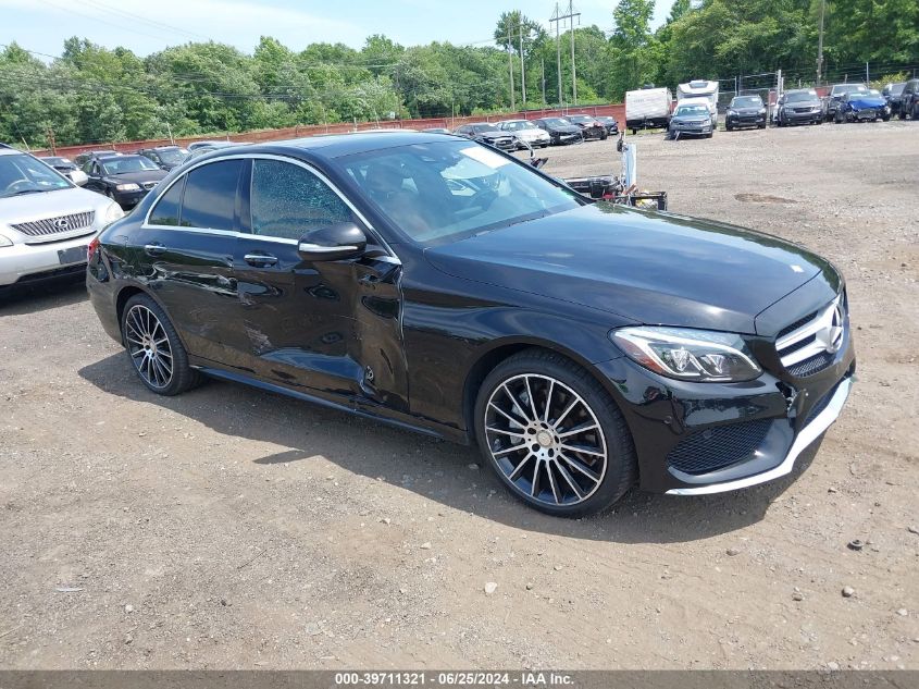 2015 MERCEDES-BENZ C 300 4MATIC/LUXURY 4MATIC/SPORT 4MATIC