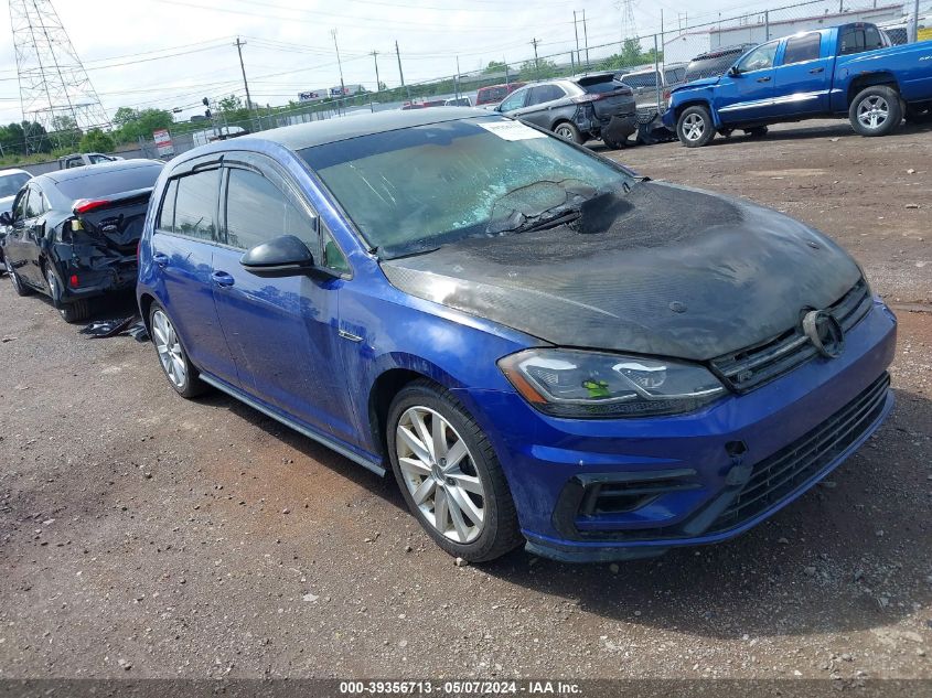 2018 VOLKSWAGEN GOLF R 2.0T W/DCC   NAVIGATION