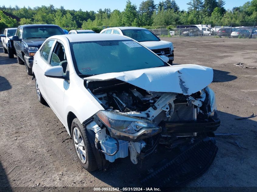 2016 TOYOTA COROLLA L