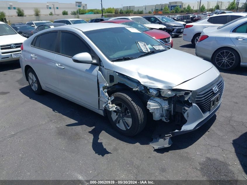 2017 HYUNDAI IONIQ HYBRID BLUE