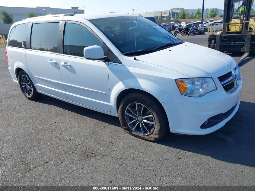 2017 DODGE GRAND CARAVAN SXT