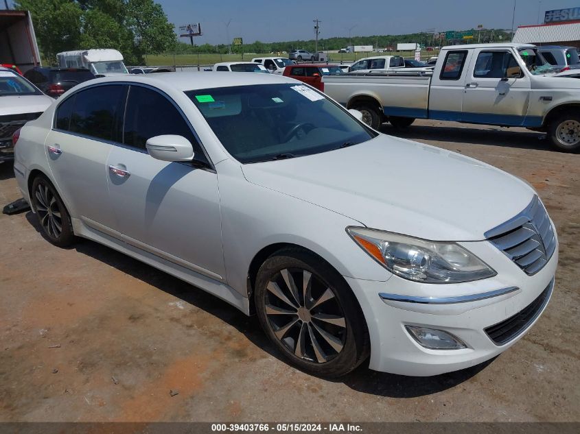 2012 HYUNDAI GENESIS 3.8