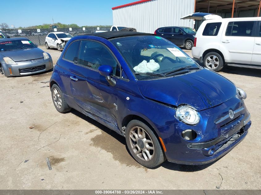 2012 FIAT 500C LOUNGE