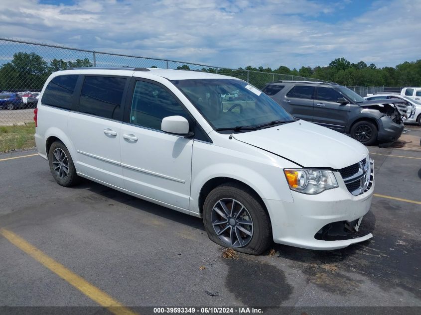 2017 DODGE GRAND CARAVAN SXT