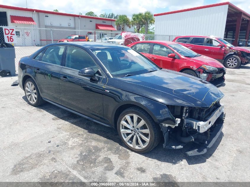 2018 AUDI A4 2.0T TECH ULTRA PREMIUM/2.0T ULTRA PREMIUM