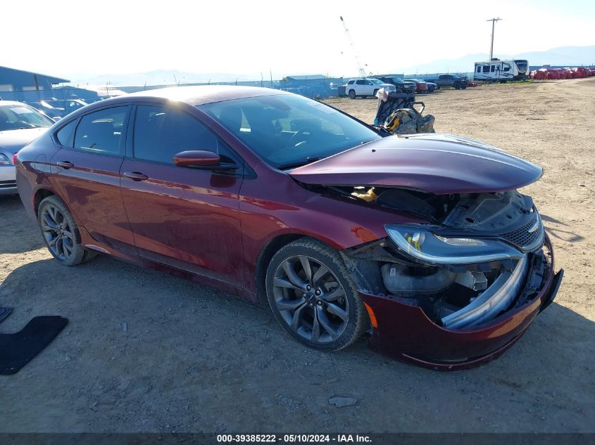 2015 CHRYSLER 200 S