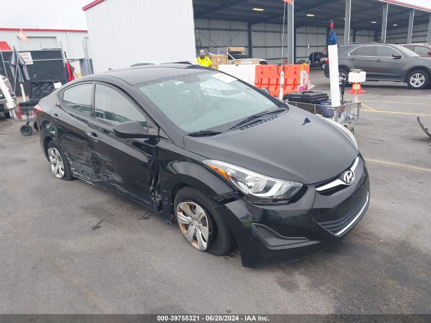 2016 HYUNDAI ELANTRA SE