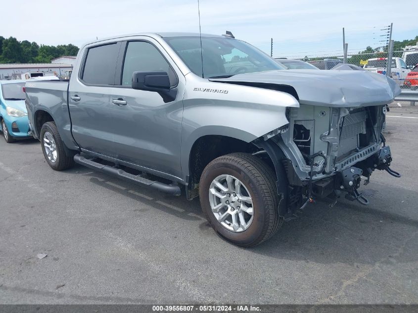 2024 CHEVROLET SILVERADO 1500 4WD  SHORT BED RST