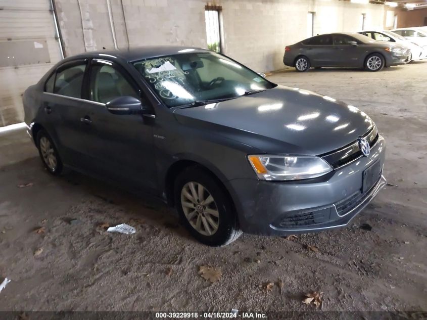 2013 VOLKSWAGEN JETTA HYBRID SE