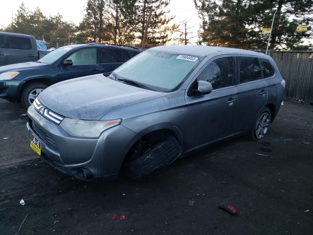 2014 MITSUBISHI OUTLANDER GT