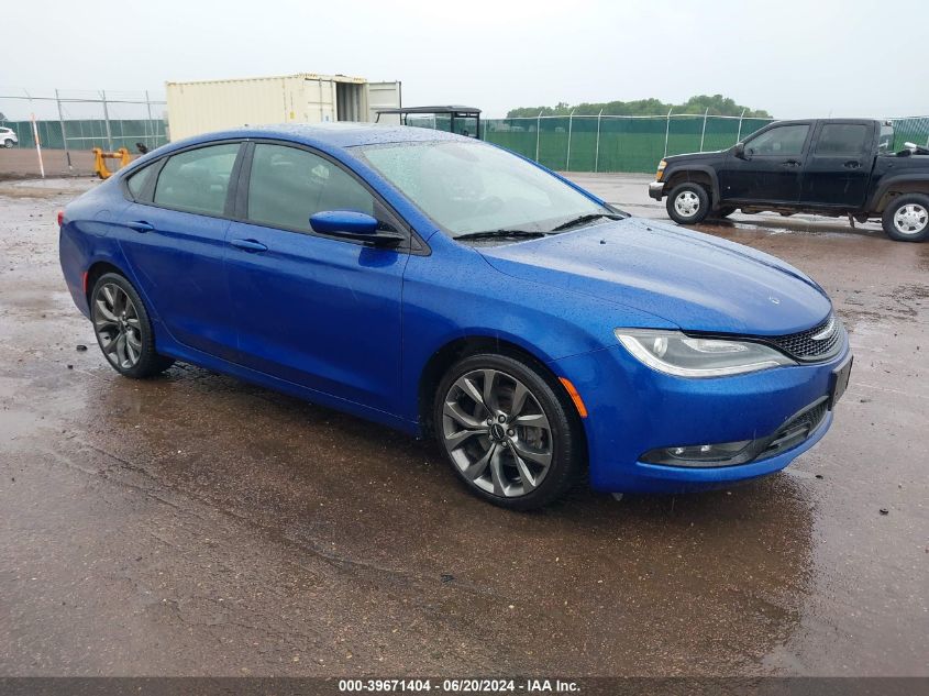 2015 CHRYSLER 200 S