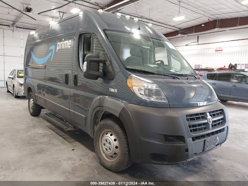 2018 RAM PROMASTER 2500 HIGH ROOF 159 WB