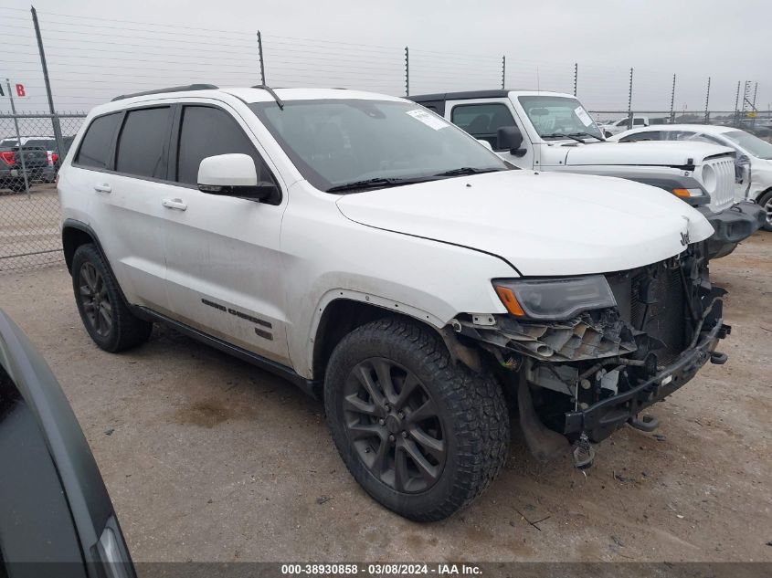 2016 JEEP GRAND CHEROKEE LIMITED 75TH ANNIVERSARY