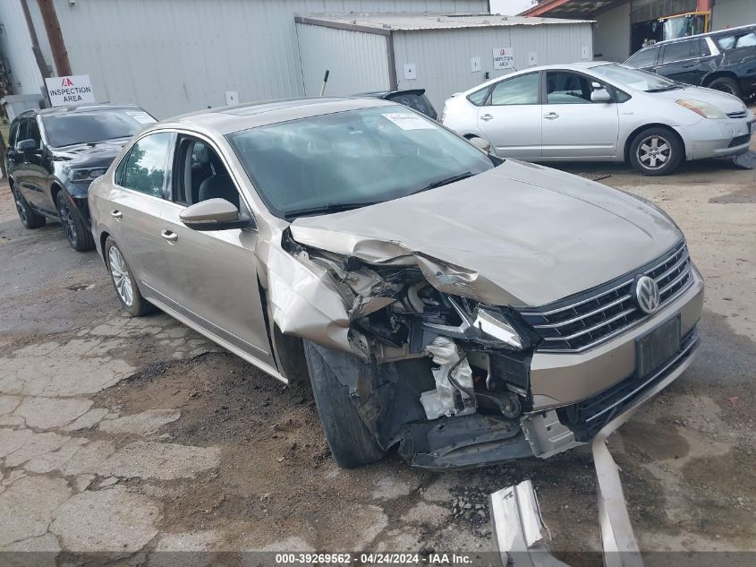 2016 VOLKSWAGEN PASSAT 1.8T SE