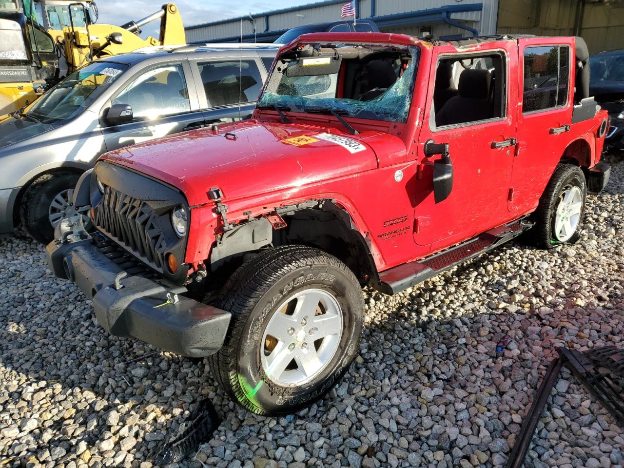 2013 JEEP WRANGLER UNLIMITED SPORT