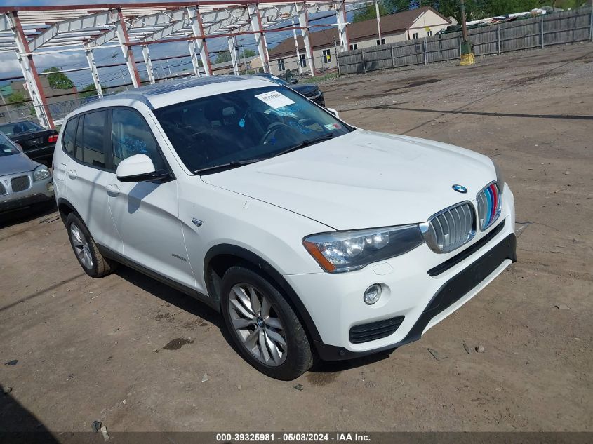 2017 BMW X3 XDRIVE28I