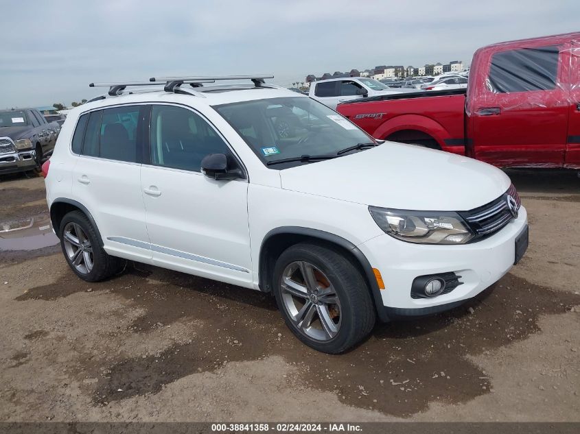 2017 VOLKSWAGEN TIGUAN 2.0T SPORT