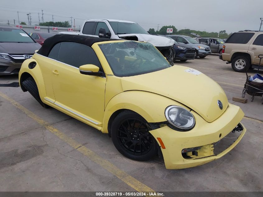 2013 VOLKSWAGEN BEETLE 2.5L