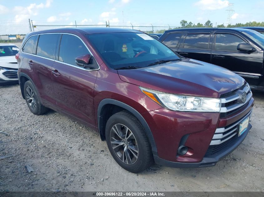 2018 TOYOTA HIGHLANDER LE