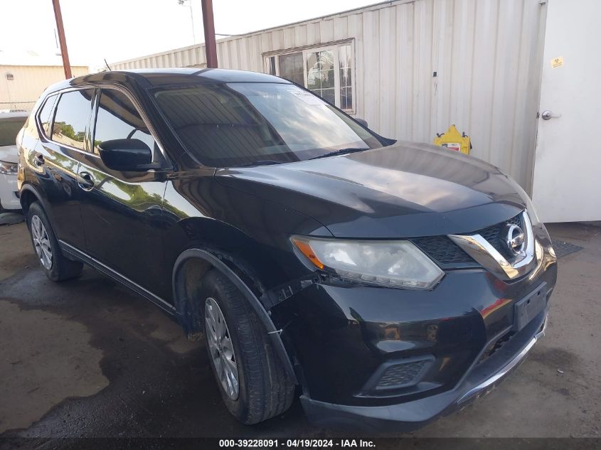 2016 NISSAN ROGUE S