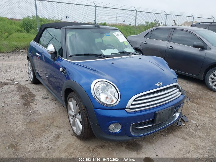 2015 MINI CONVERTIBLE COOPER