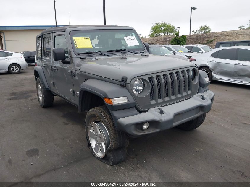 2018 JEEP WRANGLER UNLIMITED SPORT S 4X4