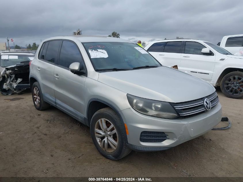 2013 VOLKSWAGEN TIGUAN S