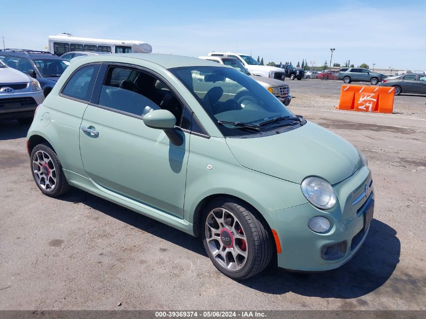 2015 FIAT 500 SPORT