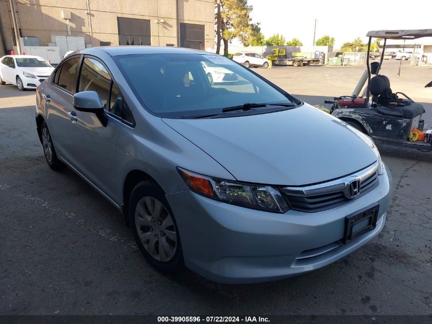 2012 HONDA CIVIC LX