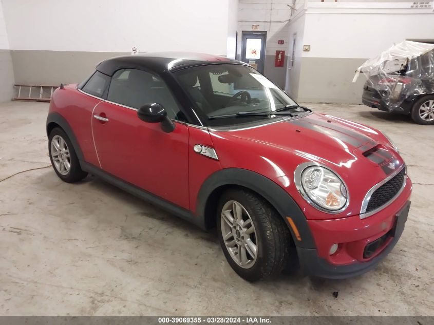 2013 MINI COUPE COOPER S