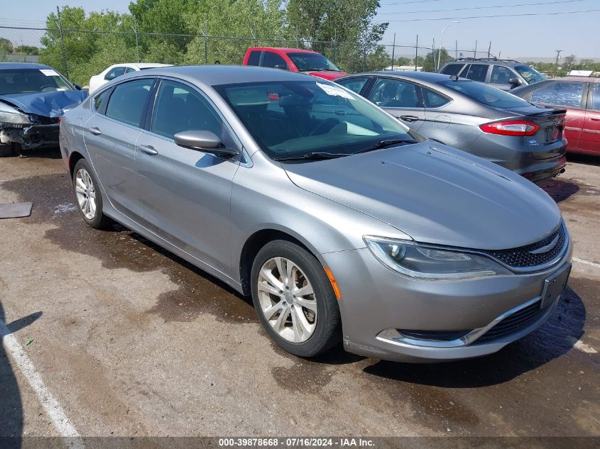 2016 CHRYSLER 200 LIMITED