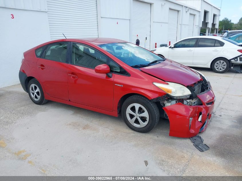 2013 TOYOTA PRIUS THREE