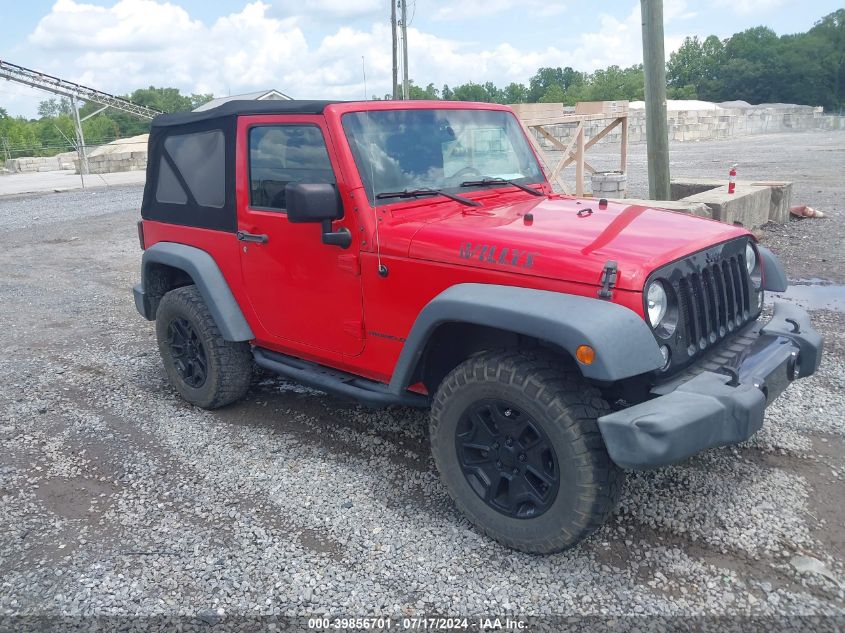 2016 JEEP WRANGLER WILLYS WHEELER