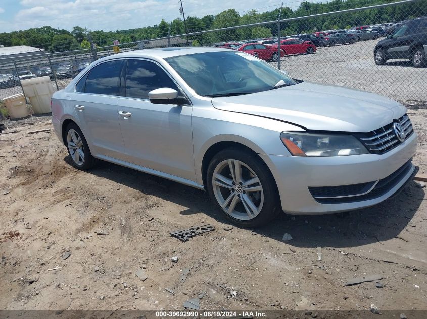 2015 VOLKSWAGEN PASSAT 2.0L TDI SE