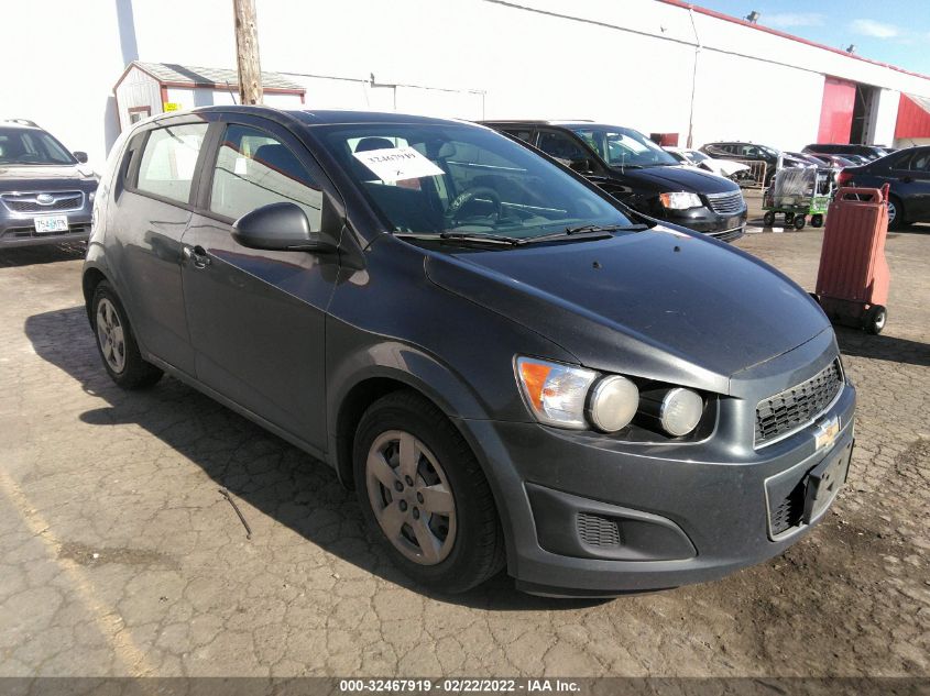 2016 CHEVROLET SONIC LS AUTO