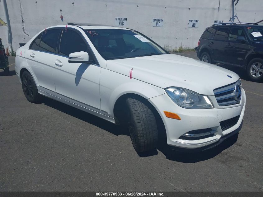 2014 MERCEDES-BENZ C 300 LUXURY 4MATIC/SPORT 4MATIC