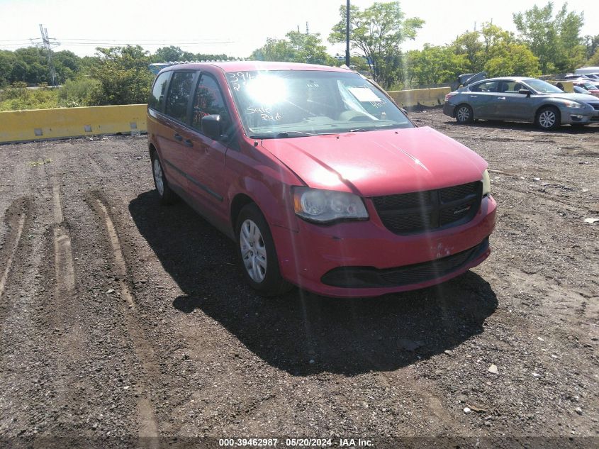 2015 DODGE GRAND CARAVAN AMERICAN VALUE PKG