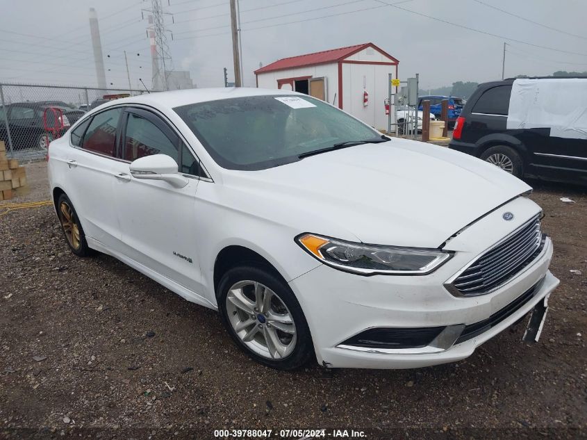 2018 FORD FUSION HYBRID SE