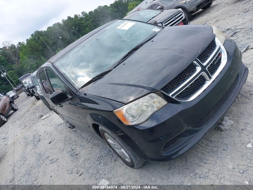 2013 DODGE GRAND CARAVAN SE