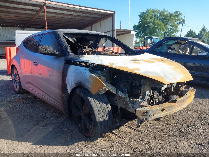 2012 HYUNDAI VELOSTER BASE W/BLACK