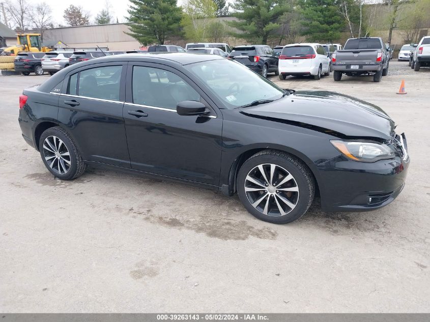 2012 CHRYSLER 200 S